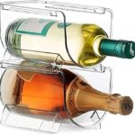 Plastic wine racks